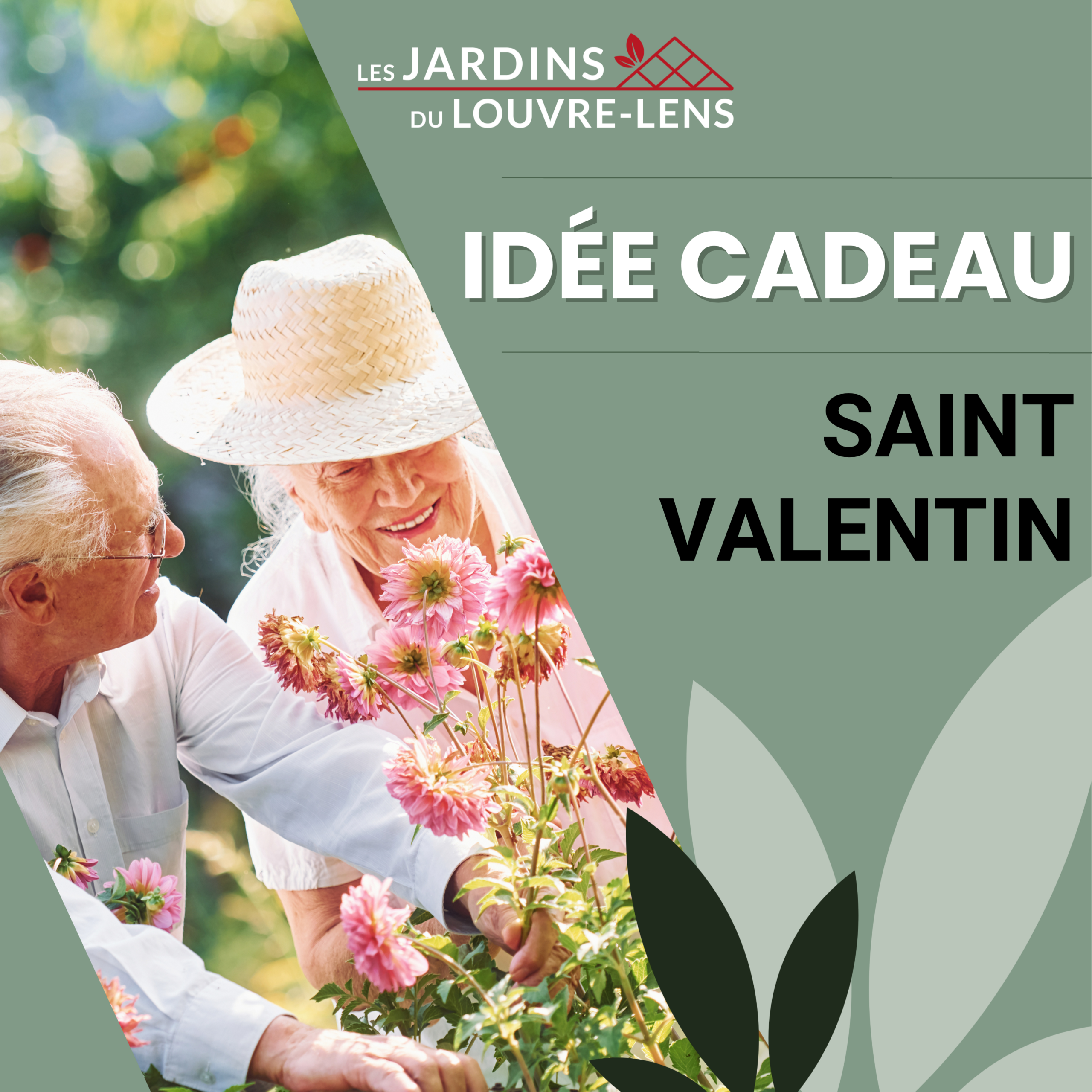 Idées cadeaux Saint Valentin aux Jardins du Louvre Lens