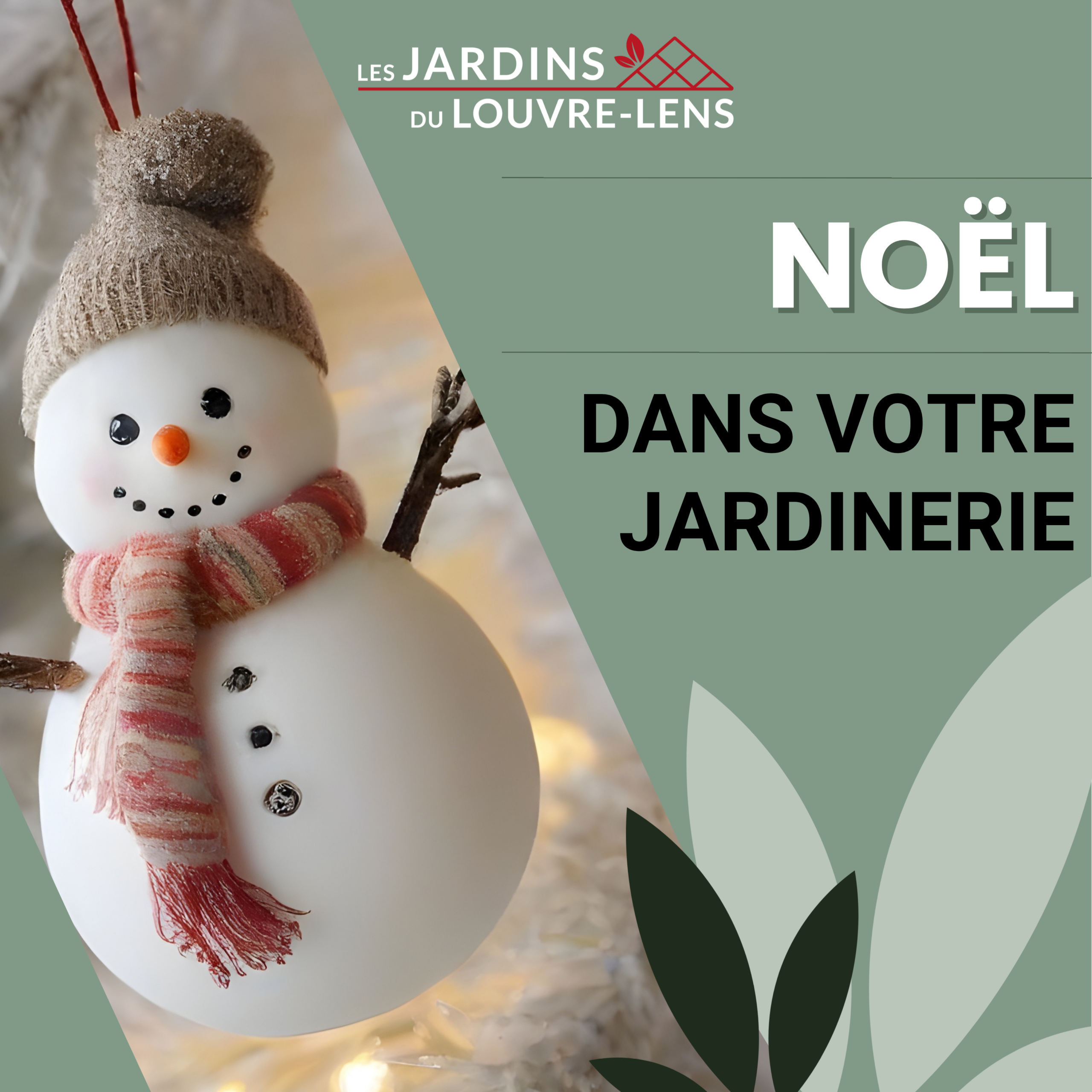 Marché de Noël des Jardins du Louvre Lens
